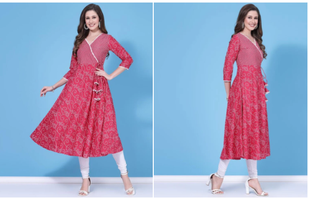 Women Kurtis pink